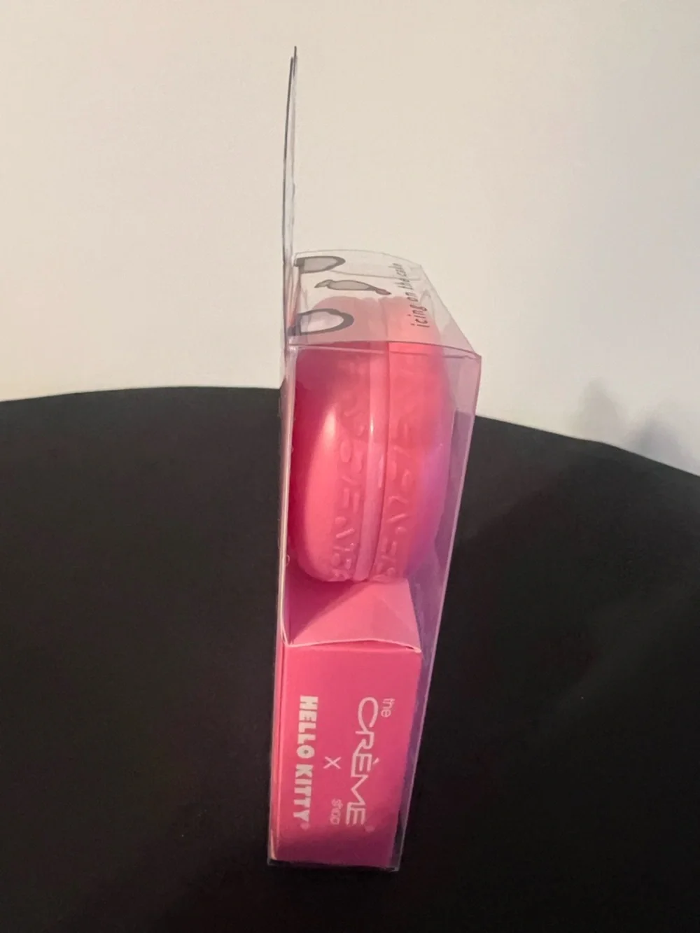 NWT The Crème Shop x Hello Kitty Pink Macaron Lip Balm